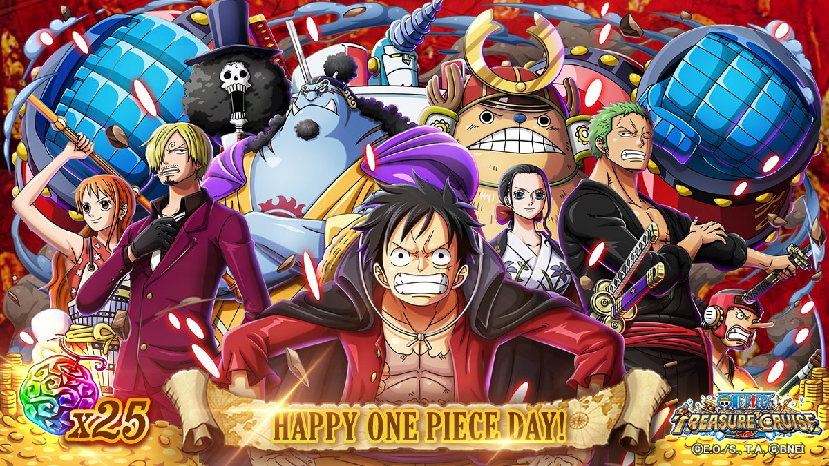 ONE PIECE Treasure Cruise on X: Let's celebrate the arrival of GEAR5 with  a new wallpaper for your PC and smartphone, enjoy 🎁 #OPTC #ONEPIECE   / X