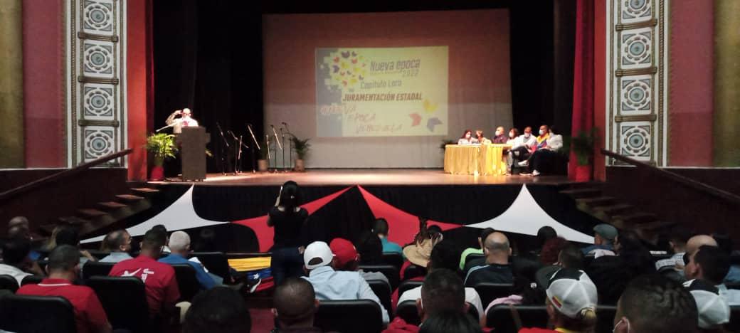 BrigadasCHCH's tweet photo. @INFOCENTROLARA1  dice presente en la "Juramentación Estadal  Nueva Época 2022 capitulo Lara"

¡Aquí nadie se rinde!

@NicolasMaduro  con la ciencia y la tecnología venceremos....

#CierreEscolarVictorioso 

@dcabellor
@Gabrielasjr 
@luisinfoVen 
@infolar11 https://t.co/U38nHJvMEb