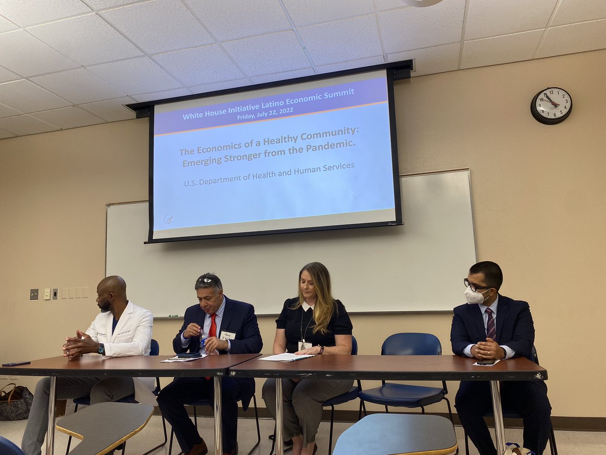 Excited to be attending the White House Initiative Latino Economic Summit today here in  El Paso #WHLatino