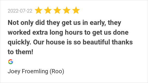 CertaProIndy's tweet photo. New 5.0-star Review: "Not only did they get us in early, they worked extra long hours to get us done quickly.... https://t.co/clameEulWi