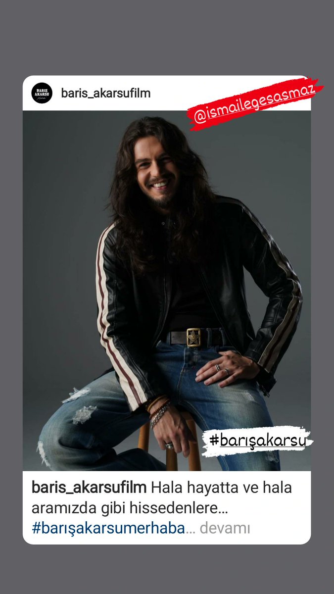 İsmail Ege Şaşmaz
BARIŞ AKARSU 'MERHABA' filminden ilk resim...
#barışakarsu #İsmailegeşaşmaz #sinema #film