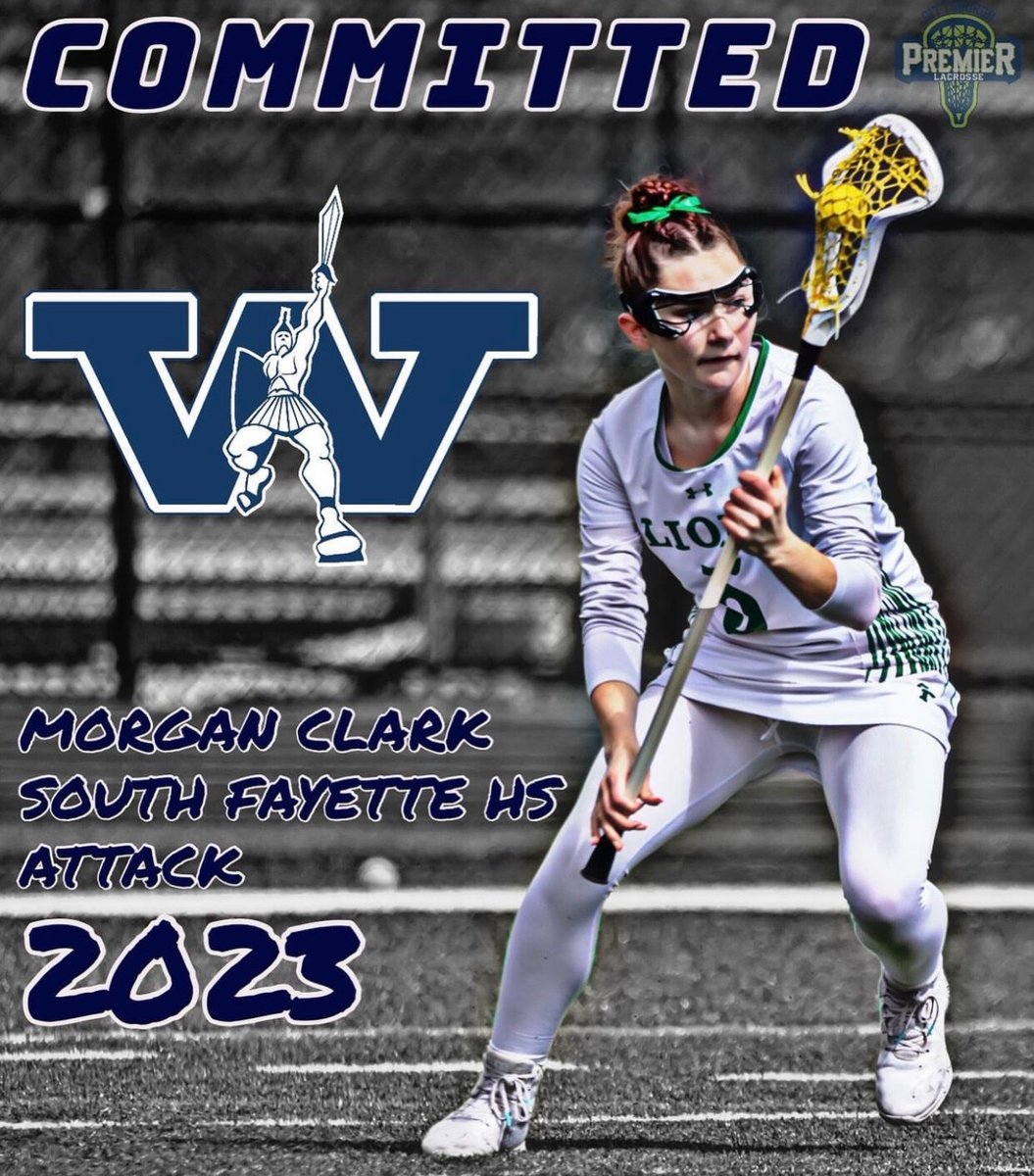 Congrats to Morgan C and her commitment to Westminster!!!! #sflionpride