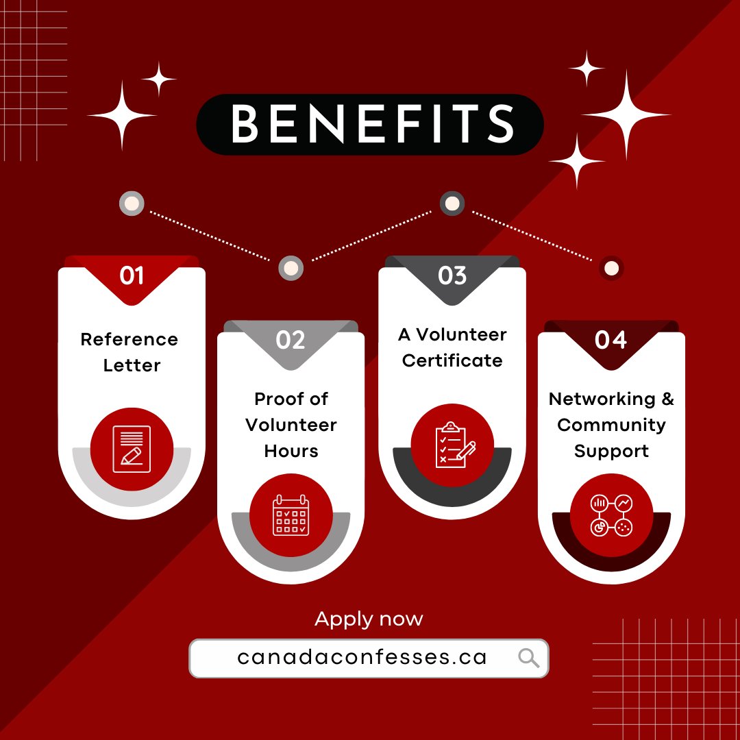 ConfessesCanada's tweet photo. We are #recruiting! #Canada Confesses is looking for skilled individuals passionate about social justice to take on specialized leadership #volunteer roles and join our growing team. View the full volunteer package and apply via https://t.co/vMglCscMbE https://t.co/ecglLG6QMN