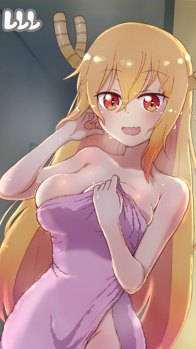 おかえりなさい!

湯上りトール
16:9に調整
#小林さんちのメイドラゴン 
#maidragon 