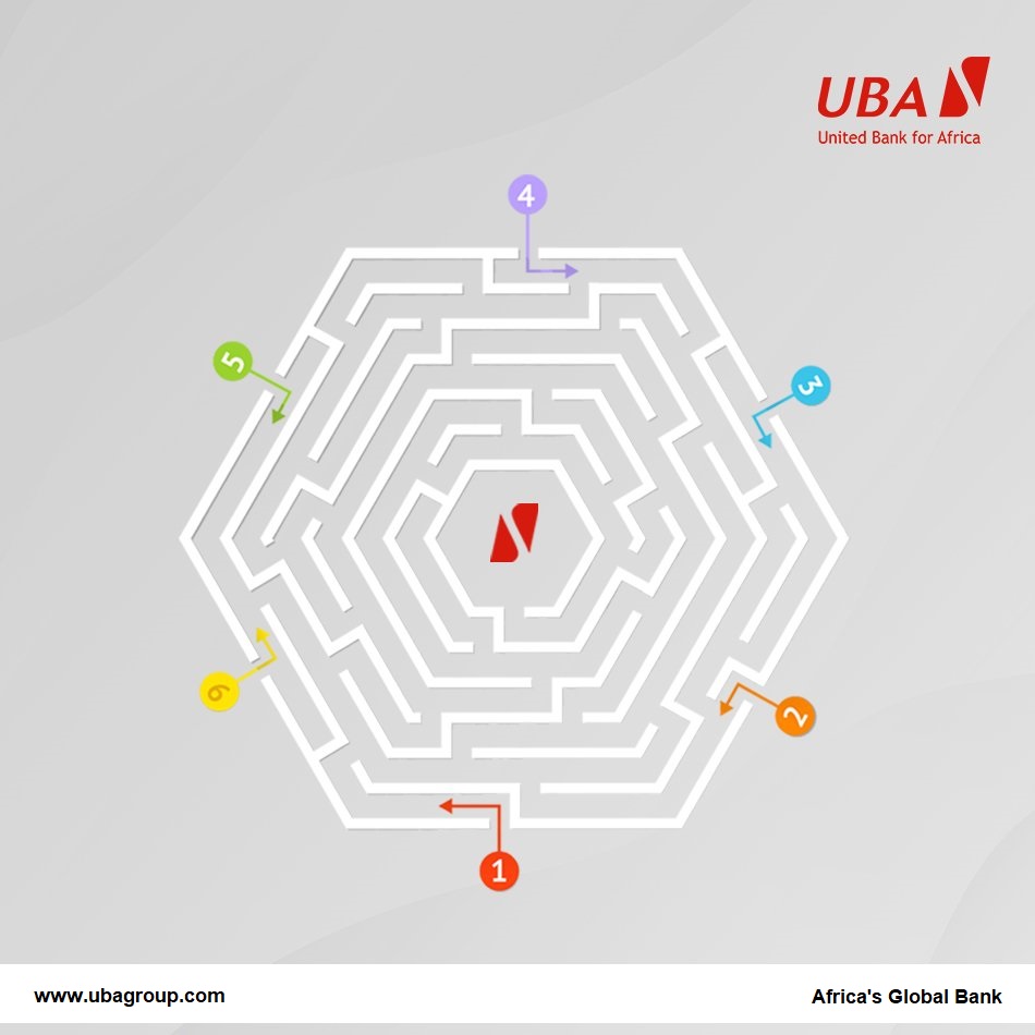 UBACongo's tweet photo. On se détend un peu!

Trouvez le chemin qui mène au logo !!

#UBADétente #InstantFun #AfricasGlobalBank https://t.co/cLDhPSlIrp