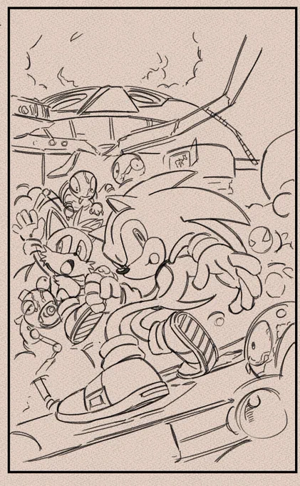 I woulda loved to do this one too if I got the chance! Might retool it in the future for another cover perhaps! 