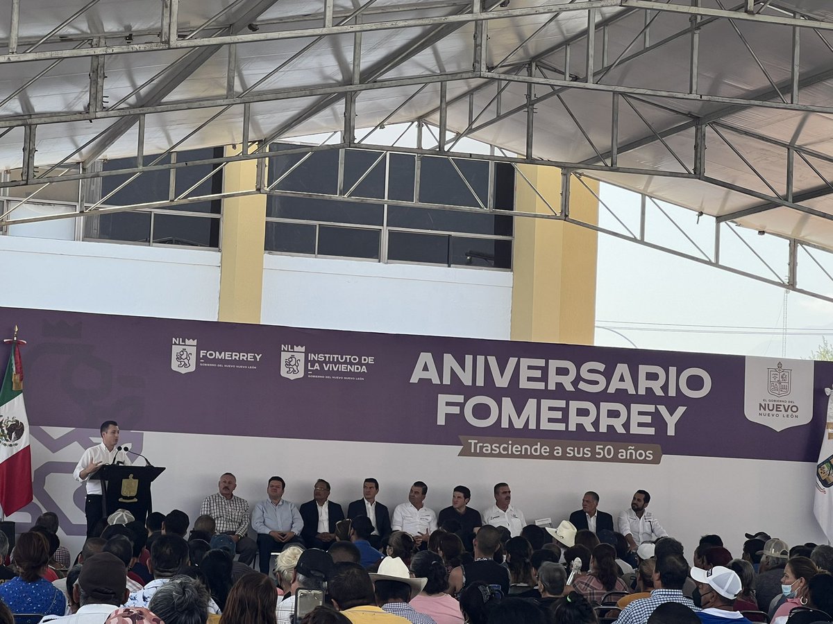 @FomerreyOficial en sus 50 años de fundada <a href="/MontielAmoroso/">Eugenio Montiel Amoroso</a> <a href="/nuevoleon/">El Gobierno de Nuevo León</a> alcaldes <a href="/andresmijesmx/">Andrés Mijes</a> <a href="/cesargarzav/">CESAR GARZA</a> <a href="/colosioriojas/">Donaldo Colosio</a>