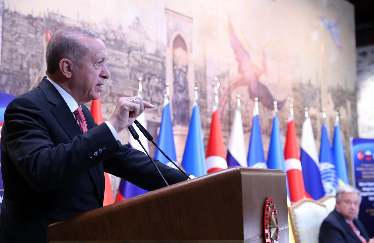 As Türkiye, we will continue to act with the awareness of the responsibility that our understanding of civilisation places on us. We will continue to meet the needs of our neighbourly ties until there is peace in our region.