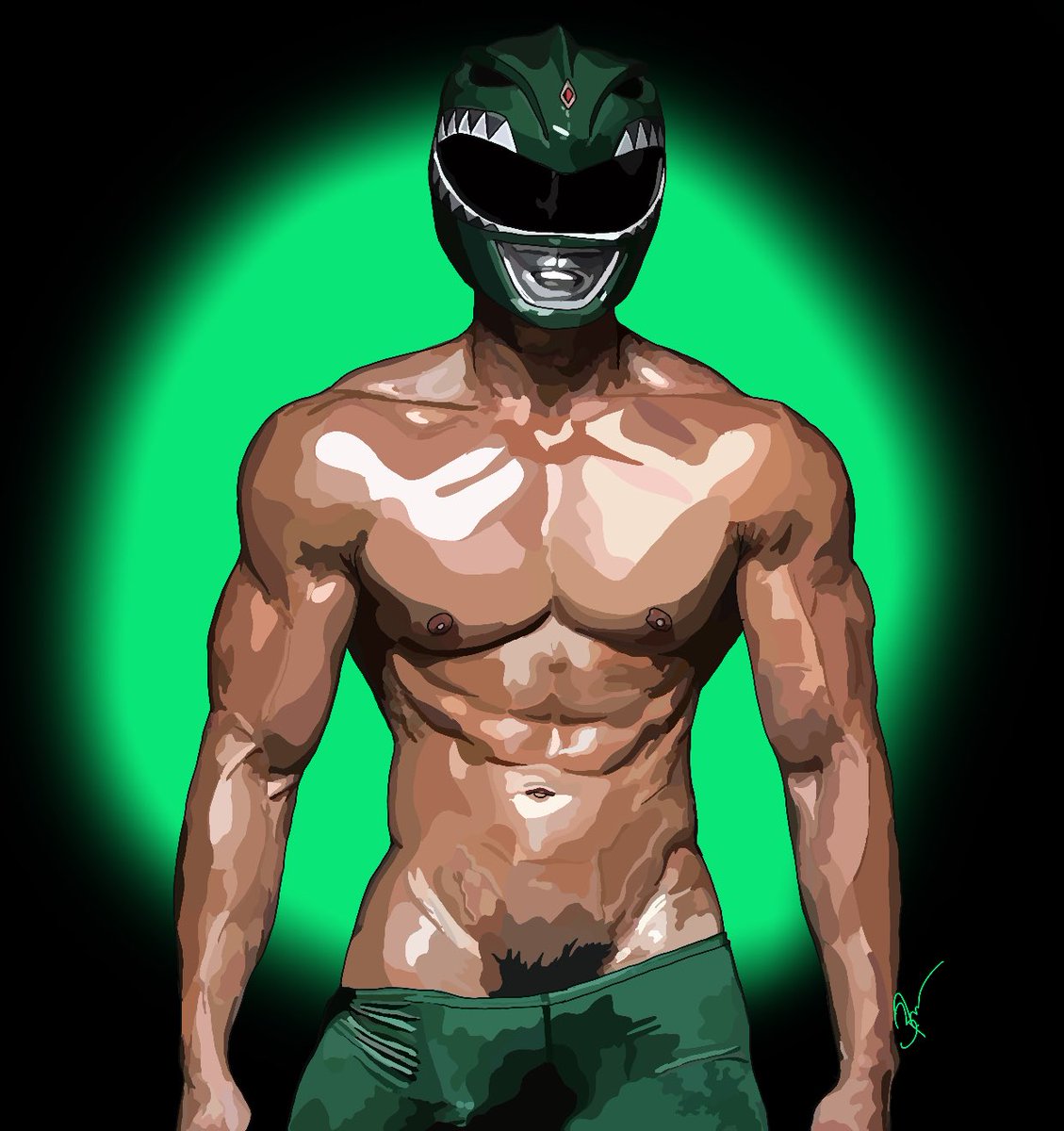 BlameEditing's tweet photo. Go Green Ranger!  #PowerRangers https://t.co/QUyU5AeyYM