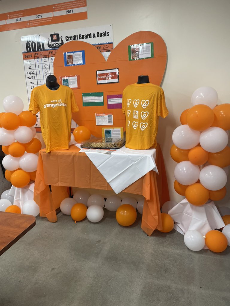 #D226leadingtheway #3209itshammertime #HomerFund Driving knowledge and awareness of the Homer Fund and the amazing Home Depot associates take care of each other! We’re orange@heart 🧡<a href="/Rana_Marrie/">Rana J</a> <a href="/lindsey52280/">Lindsey Partusch</a> @GarganoTom