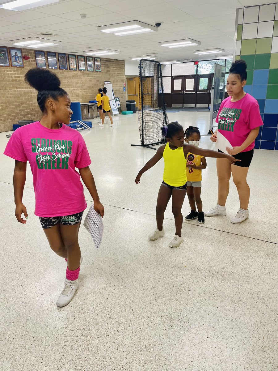 greenrun_cheer's tweet photo. This week we hosted an extremely fun, talented &amp; spirited group of future Stallion Cheerleaders at our Mini Cheer Camp!! We had so much fun with our Future Stallions!! 📣📣💙💚💙💚 https://t.co/OUv1QhHcQD