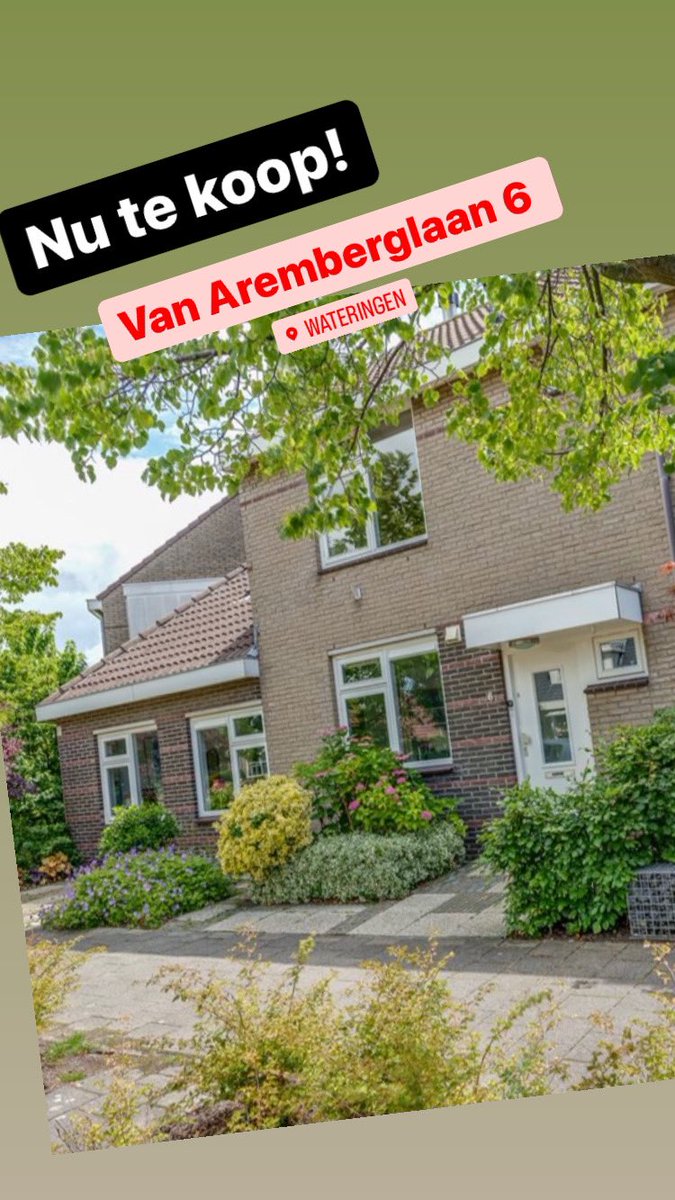 Net over de grens van Den Haag koop je net iets meer huis voor je geld! Met tuin op het Zuidoosten funda.nl/koop/wateringe…. #huistekoop #huizenmarkt #pareltje #eengezinswoning