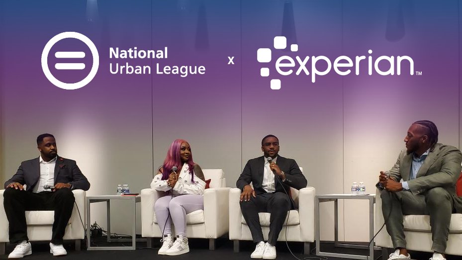 Experian is proud to be a sponsor of the 2022 <a href="/NatUrbanLeague/">National Urban League</a> Annual Conference! #NULCONF22 

⬇️🧵 Here are some insights from #ProtectTheBag Live with Grammy Award-winning artist, <a href="/lecrae/">Lecrae</a>! 💬