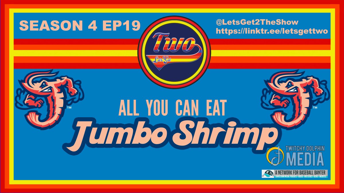 ballparknation's tweet photo. New #LetsGetTwo In #ShowMeTheMerch, we're looking at some of the epic @JaxShrimp gear!
Presented by @TheHitterSports
Vid: https://t.co/qcZ0Vcf4a0
Apple: https://t.co/Fb4AaWRpIW
Pod: https://t.co/nVAi7BduUY https://t.co/a1lzPvQWrm