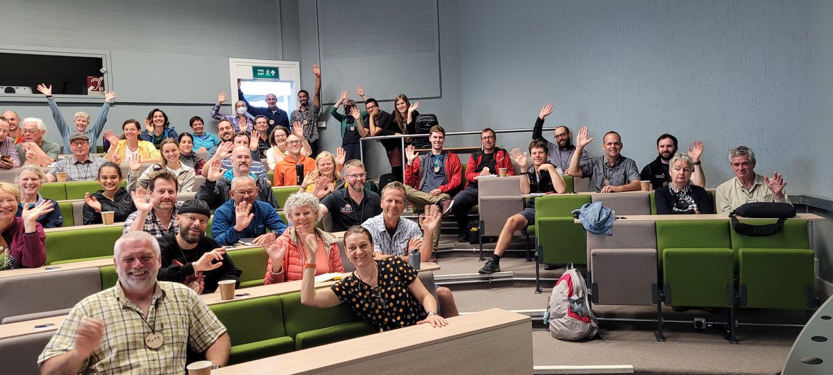 IOERC9's tweet photo. Finishing as we started, with everyone waving to @loynes_chris #IOERC9 https://t.co/7ZtjmwB8qc