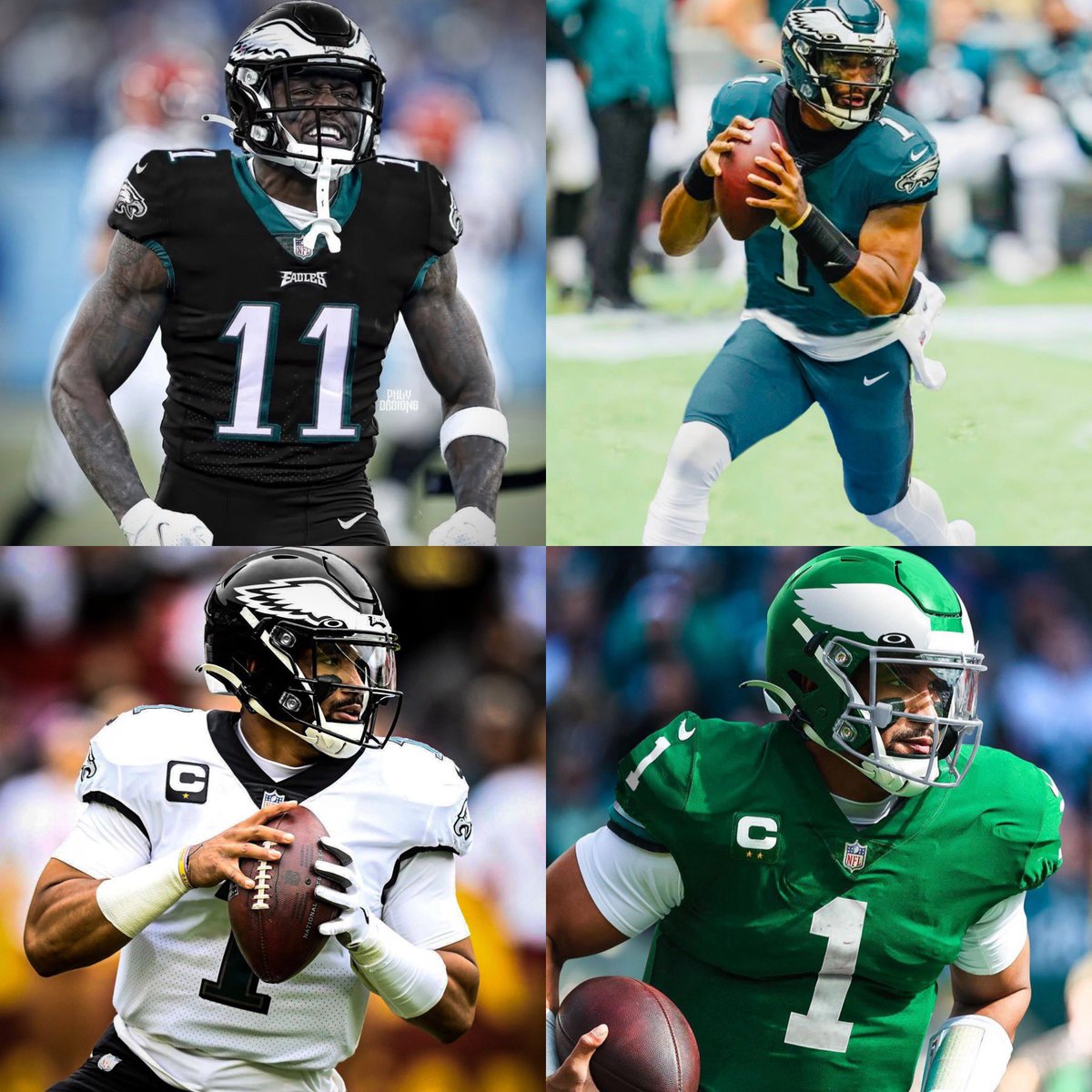 KBeckEagles's tweet photo. Eagles could easily have the best uniforms in football. https://t.co/uzimADMsVi