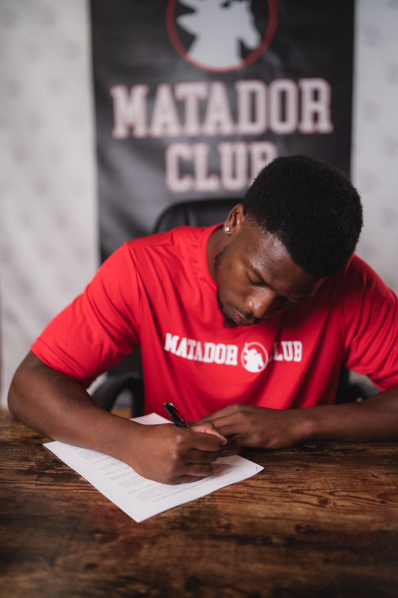 Thankful and blessed to have this opportunity! Thank you @matadorcluborg and all of the fans and alumni who have contributed to this fund. Exited to give back to the community in many ways #RR4L