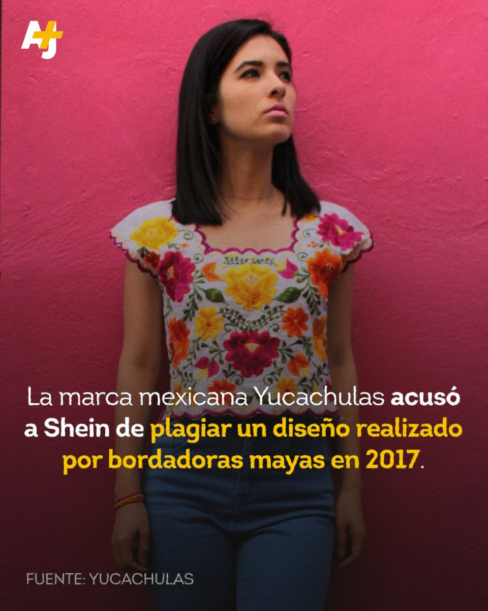 ajplusespanol's tweet photo. 🪢La marca de fast fashion Shein causa polémica por plagiar diseños de artesanos mayas. 

Te contamos en este 🧵: https://t.co/kZZVy9P2bF