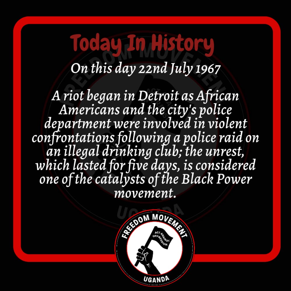 Today In History!

#BlackPowerMovement