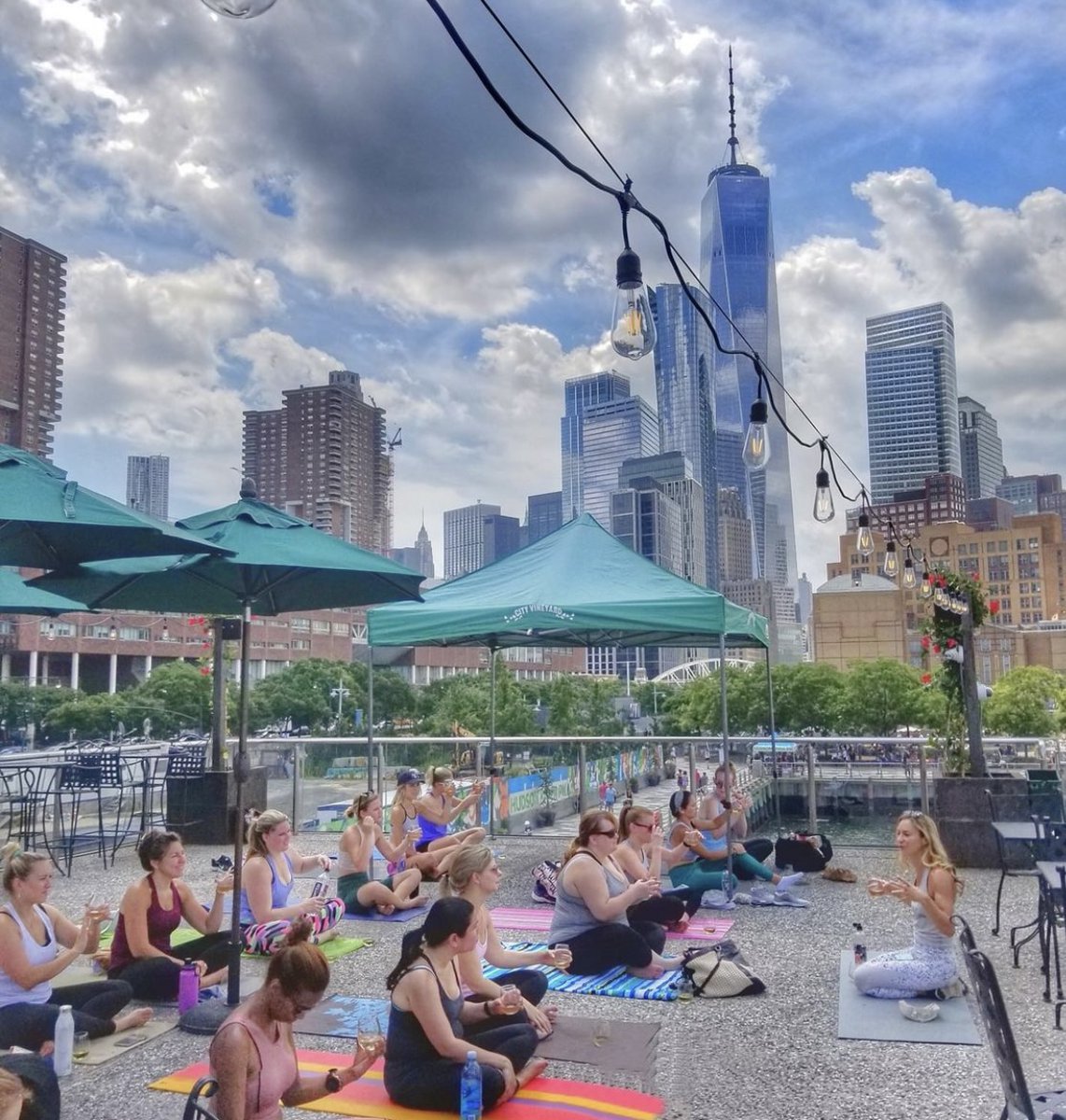 Find your zen at <a href="/VinoVinyasaYoga/">Vino Vinyasa Yoga</a> on SAT, JUL 30! 🧘‍♀️Attendees will be lead through a vinyasa-style yoga class followed by a guided wine tasting. Want to stay for brunch? Guests get 20% off if you dine with us after class! 🎟️ Get tickets-->> bit.ly/3OrZvLp