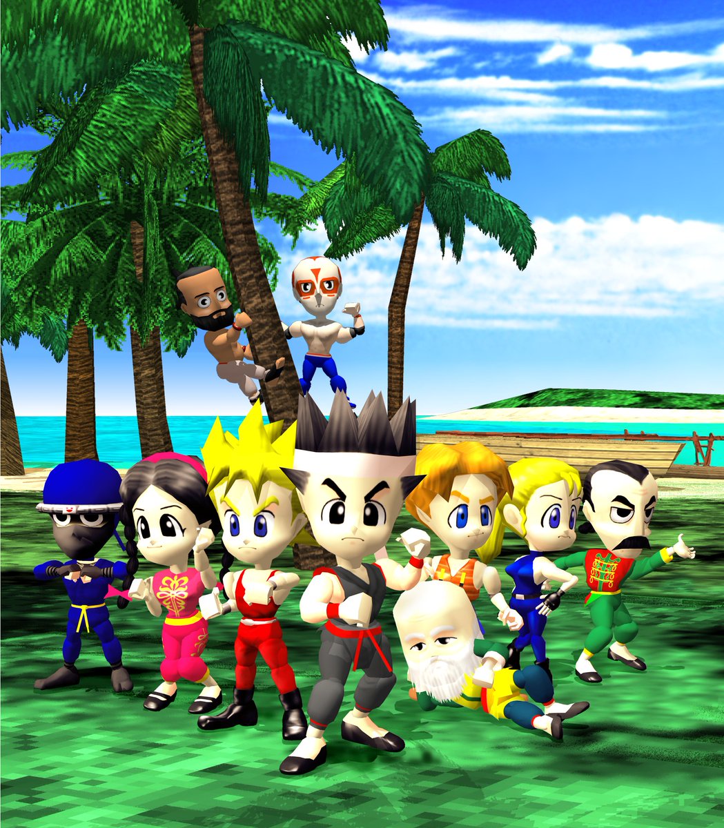 Pint-sized brawler Virtua Fighter Kids hit the SEGA Saturn in