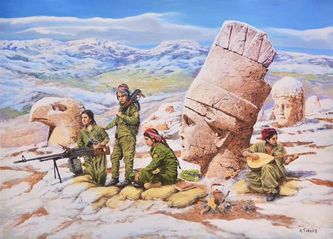 Raperin_2002's tweet photo. Şer , hûner û hevaltî jiyana kurdan temam dike. https://t.co/s4lowmbbta