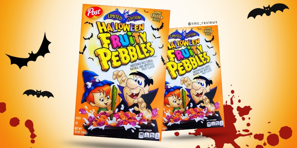 TMC. (@tmc_reviews) on Twitter photo 🚨🗣#NEW ⚠️
<a href="/PebblesCereal/">PEBBLES™ Cereal</a> #Halloween #limitededition *hitting stores shelves now!* w/same fruity taste Y’all know & love 🙌
.
.
#snack #cake #cereal #tasty #food #candy #foodblogger #delicious #sweet #FruityPebbles #yum #dessert #foodporn #foodie #twitter #foodnews #spooky 🚨🗣#NEW ⚠️
<a href="/PebblesCereal/">PEBBLES™ Cereal</a> #Halloween #limitededition *hitting stores shelves now!* w/same fruity taste Y’all know & love 🙌
.
.
#snack #cake #cereal #tasty #food #candy #foodblogger #delicious #sweet #FruityPebbles #yum #dessert #foodporn #foodie #twitter #foodnews #spooky
