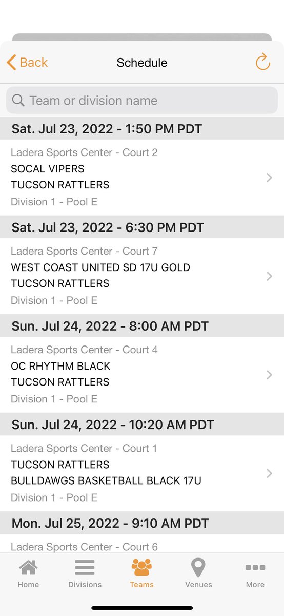 Tucson Rattlers (@tucsonrattlers) on Twitter photo Schedule is out for this weekend in Ladera <a href="/EOTBasketball/">EOT Basketball</a> Summer Swoosh. Come out and support! #RattlerNation Schedule is out for this weekend in Ladera <a href="/EOTBasketball/">EOT Basketball</a> Summer Swoosh. Come out and support! #RattlerNation