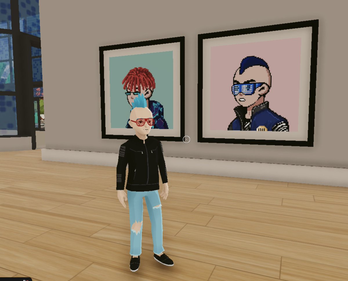 First photo with Forest ranger PFP. 

In the #Metaverse  he is me🐯Countdown #tigercoin