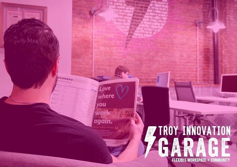 TroyInnovation's tweet photo. Happy Friday! Your desk for the day is waiting for you, it’s just a matter of coming on in. Book a tour and see the place for yourself!⚡️ https://t.co/jU1t6Nv1G1