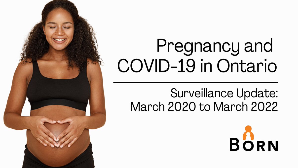 BORNOntario's tweet photo. How is #COVID-19 affecting #pregnant people in Ontario?  Need info about disease severity, birth outcomes, vaccination? Check out the latest #BORNData: https://t.co/bHybC3kKfQ https://t.co/zOYJ2AtHr9