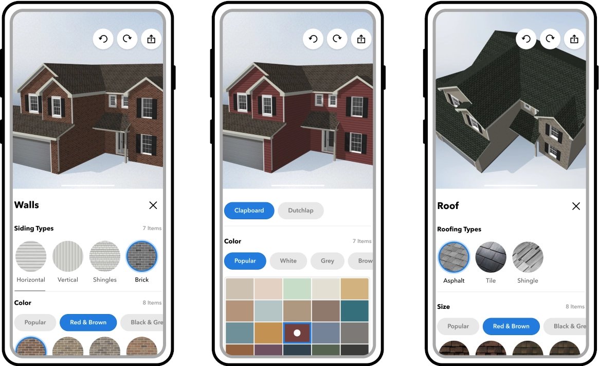 No need to just guess what the finished product will look like—see it with your own eyes using our interactive, 3D design tools.

hover.to