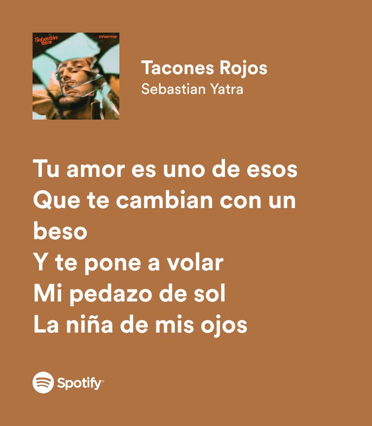 tacones rojos letra
