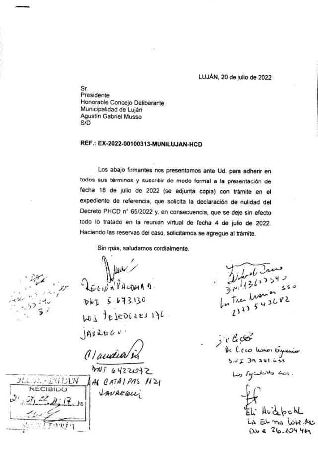 VecinalAsamblea's tweet photo. Cumplimos con el primer paso procesal para anular todo lo actuado en el Concejo Deliberante en la escandalosa "sesión" vía zoom, donde se desconoció la Ord. 6224, en favor de la termoeléctrica propiedad de Araucaria Energy S.A.

Más info: https://t.co/Ng3AEeUdXA https://t.co/NhxApJng2T