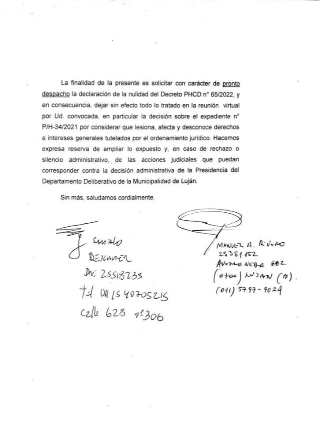 VecinalAsamblea's tweet photo. Cumplimos con el primer paso procesal para anular todo lo actuado en el Concejo Deliberante en la escandalosa "sesión" vía zoom, donde se desconoció la Ord. 6224, en favor de la termoeléctrica propiedad de Araucaria Energy S.A.

Más info: https://t.co/Ng3AEeUdXA https://t.co/NhxApJng2T