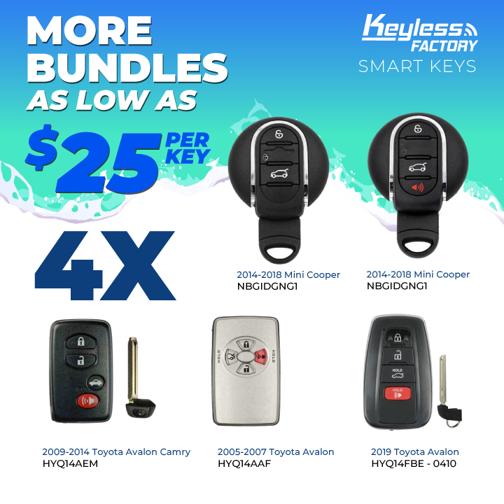 UHSHardware's tweet photo. 🔑🔑🔑 It's Summer Bundlemania! 🔑🔑🔑
https://t.co/H41h64pFDp

More Bundles On Sale, Stock Up Now!
#bundlemania #carremotes #smartkeys #giftcard #summertime #summersale #summersavings #sizzlinghot #newbundles #keyprogrammers #keycutters #weekendsale #wkndsale #cartuningkit https://t.co/Cckuq4x1iy