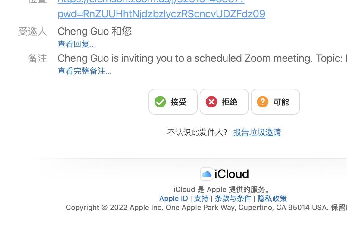 chengg04's tweet photo. I realized today that the Zoom calendar invites I sent out are always in Chinese, and I'd been wondering why people didn't accept my invites🤦🏻‍♀️. If there is anyone wondering how to change the iCloud calendar invite language, go to the AppleID website, instead of iCloud website... https://t.co/h6NF2OJKDf