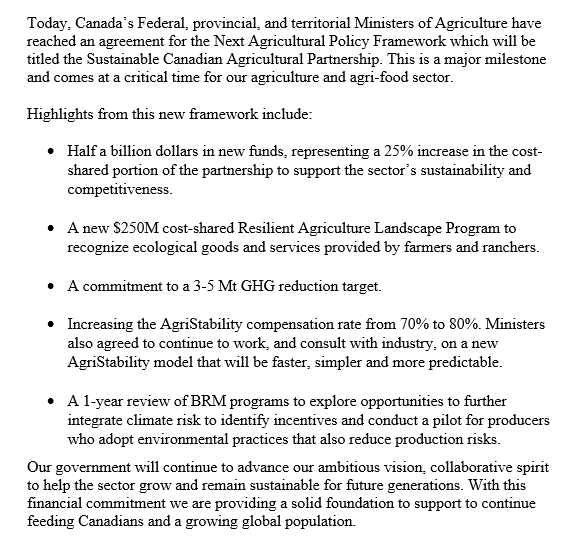 Marie-Claude Bibeau tweet media