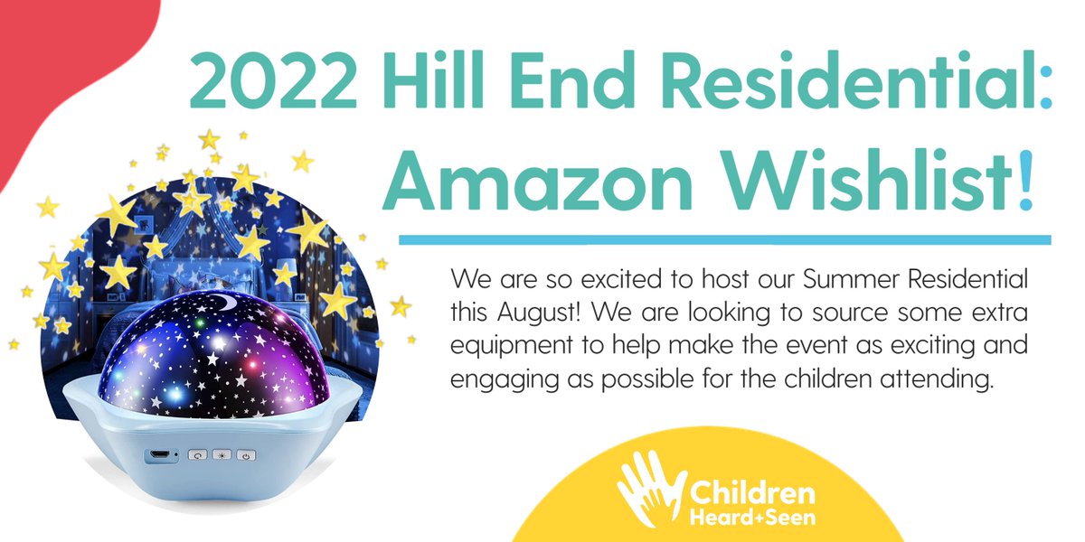 CALLING ALL SUPPORTERS!
We need your support to help make our Summer Residential for children with a parent in prison as fun-packed as possible for the children attending. Please consider donating through our Amazon wish list (link below). Thank you!🥰
amazon.co.uk/hz/wishlist/ls…