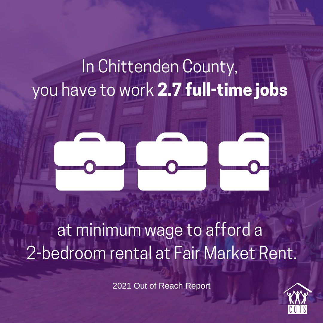 COTSvt's tweet photo. The 2021 Out of Reach Report paints a picture of how easy it is to become homeless, especially for families with children in the household. The #BacktoSchoolDrive helps alleviate pressure on families during Back to School time. Visit https://t.co/Wl5DAjxFaM to learn more &amp; donate https://t.co/ZyarfwFJTl