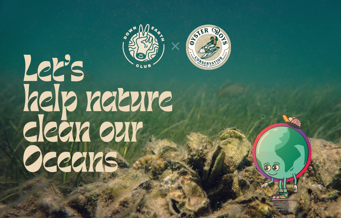 We support the Oyster Boys Conservation because they are doing the hard work filtering polluted waterways by using Vertical Oyster Gardens 🦪

#NFTartwork making an IRL impact✌️🌍That's what we do💚 

.5 Eth donated to
<a href="/oysterboys941/">NFT Club Manny 🦭🦪</a> 
etherscan.io/tx/0xaf575f967…

#NFTs #NFTsForGood