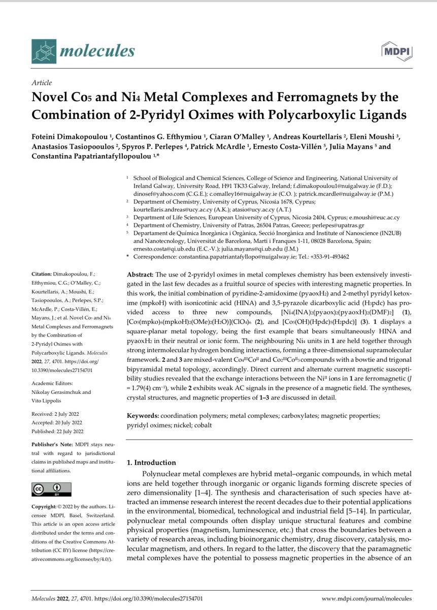 Constantina Papatriantafyllopoulou tweet media