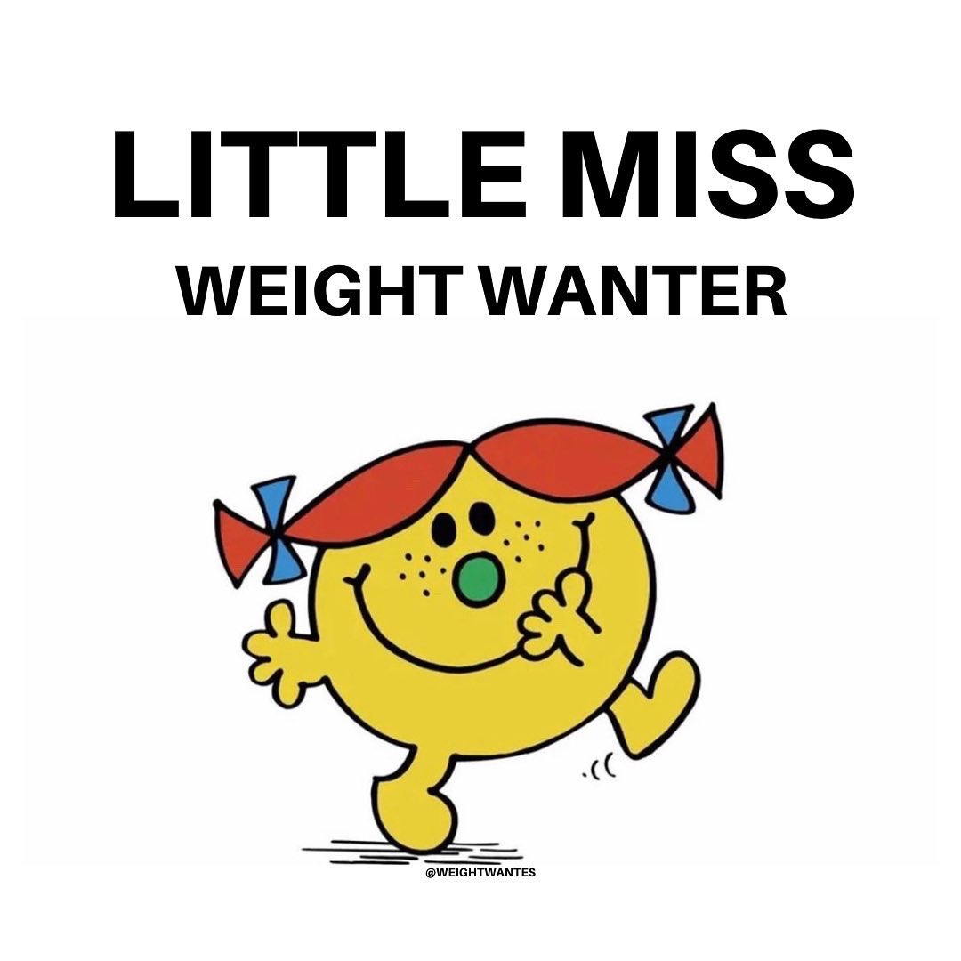 WeightWanters's tweet image. LITTLE MISS… weight gain edition 
Comment which one are you?? 
👇👇👇👇