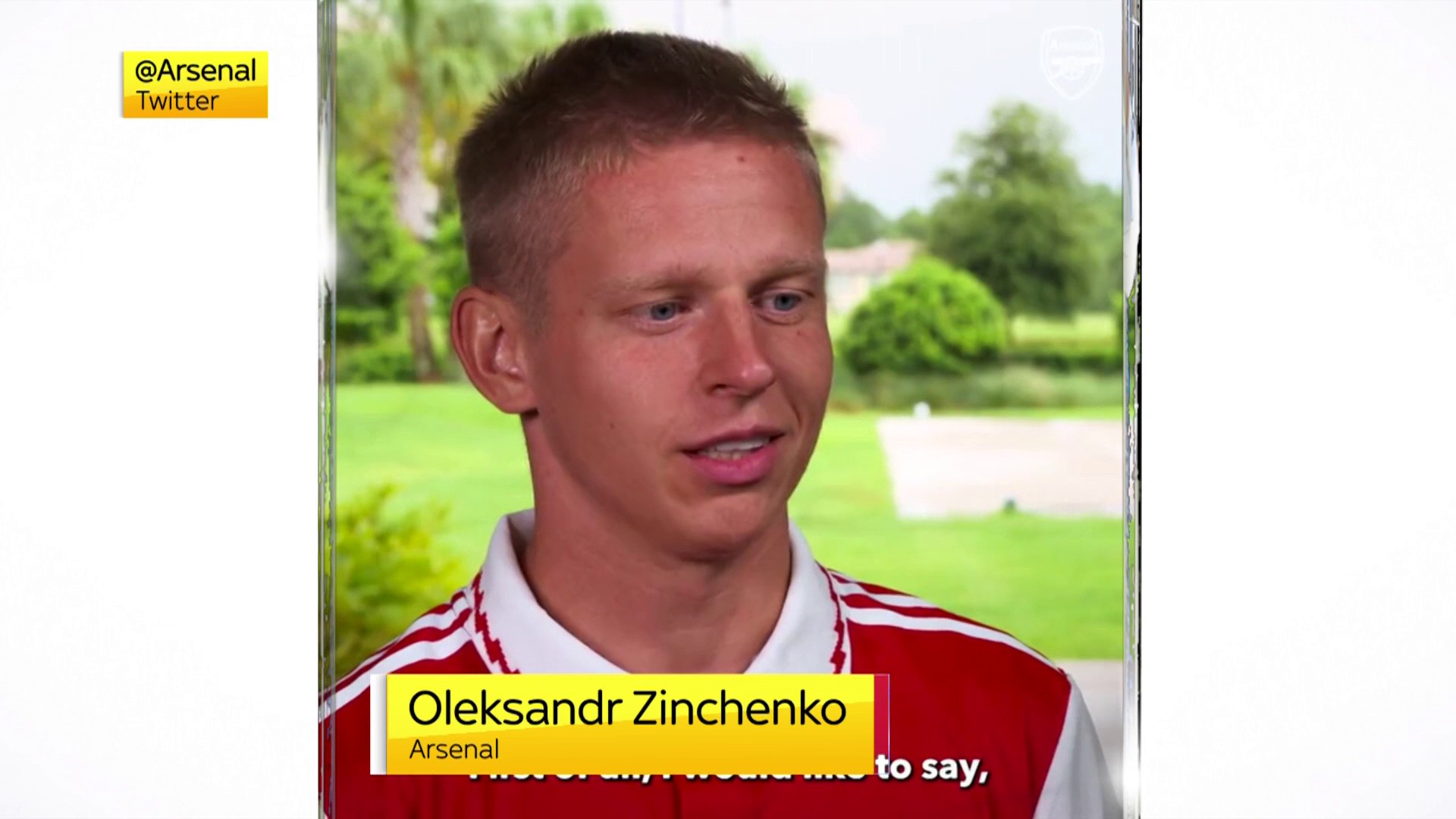 Sky Sports on Twitter ""Boyhood dream came true!" Oleksandr Zinchenko