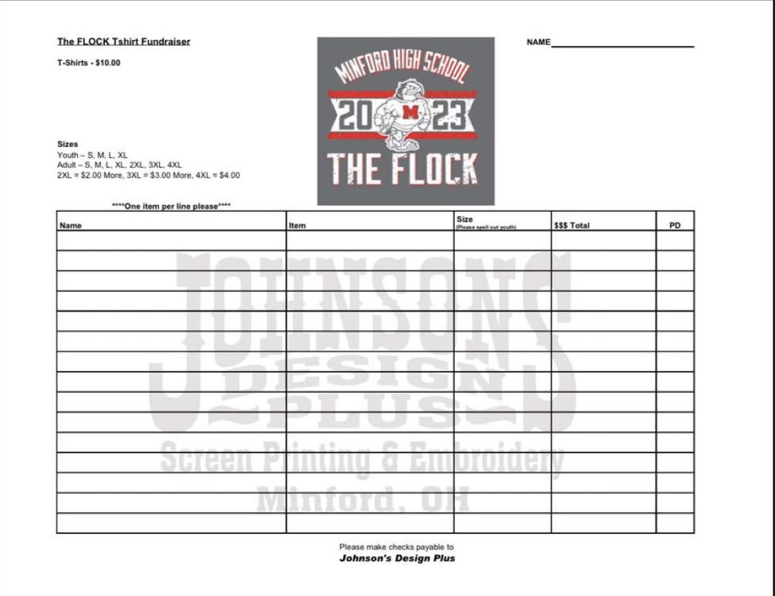 🦅ITS THAT TIME YALL!! 
Flock shirt orders available now!! DM our instagram page to place an order! $10 a shirt!
‼️We can’t wait for a great year! Let’s go falcons!