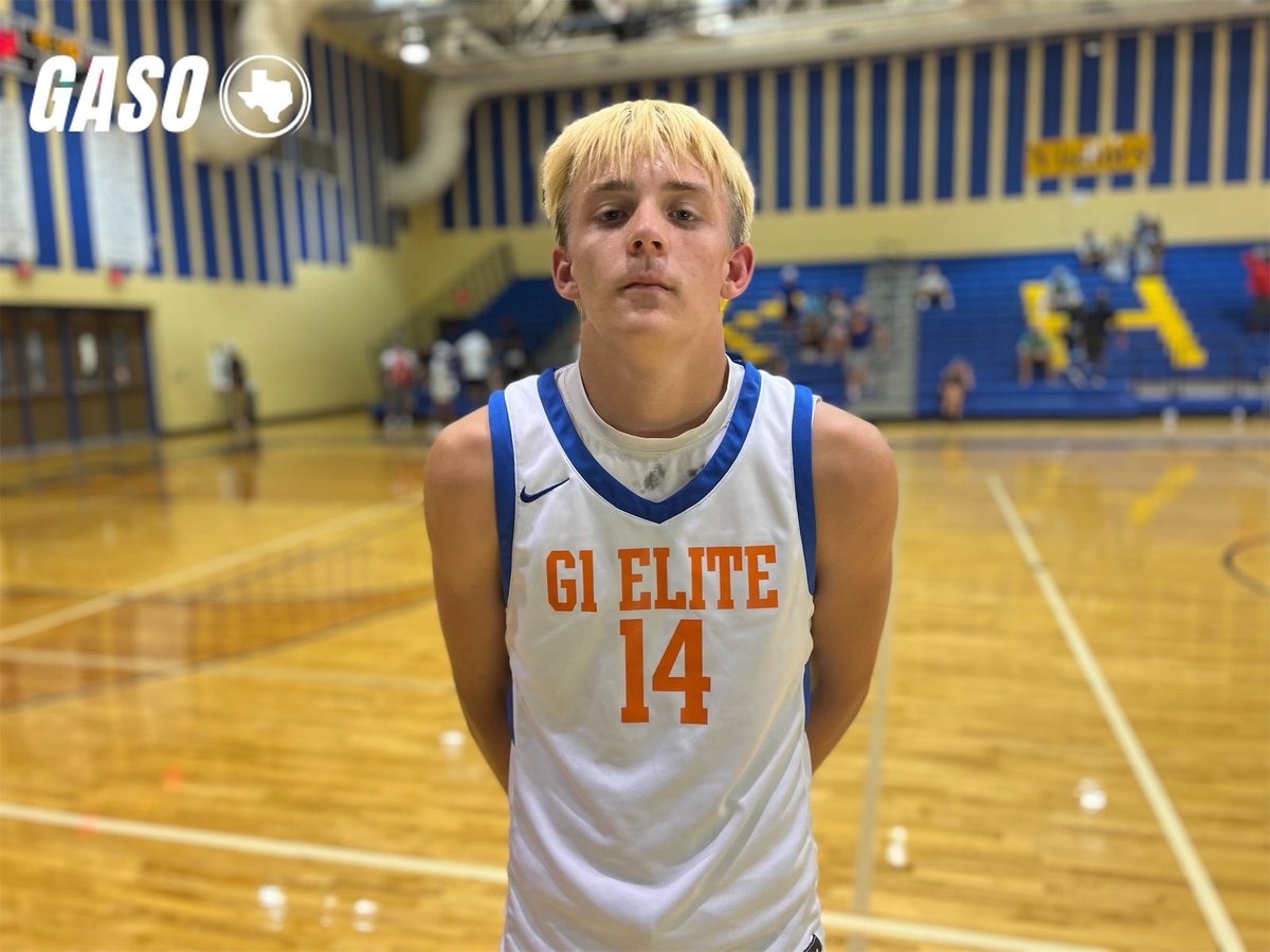 #GASOLIVE22 Notebook 📒:

<a href="/KadenMcclurg/">Kaden McClurg</a> - <a href="/G1Athletes/">G1 Athletes</a> 
2024 - <a href="/EatonEagleHoops/">Eaton Eagle Hoops</a> 

• 15 points to lead his team to a win
• Floor spacer
• Attacks gaps in the defense 

#GASO | Everyone’s Big Stage
