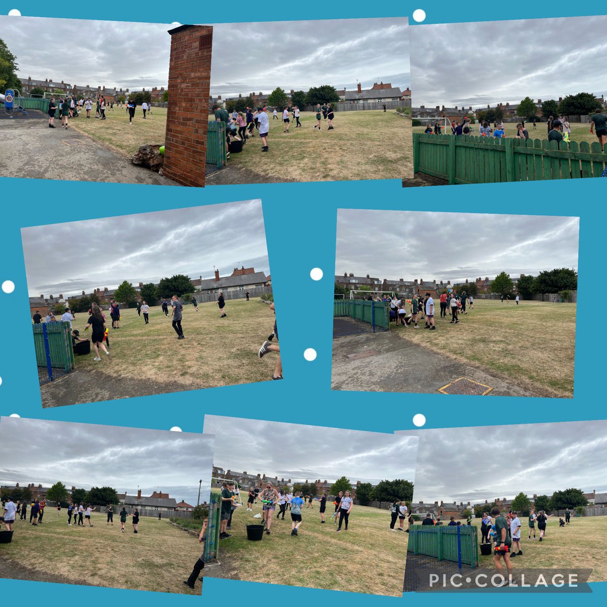 QuayAcademy's tweet photo. Well that's it! The much anticipated water fight was Y6 2022 last fling! We all hope you loved your last week in primary school and wish you all the best for the future! We were privileged to share it with you all. #needtissues #tears #future @QuayPrincipal @QuayVP @DRETnews https://t.co/9TSw85u35F