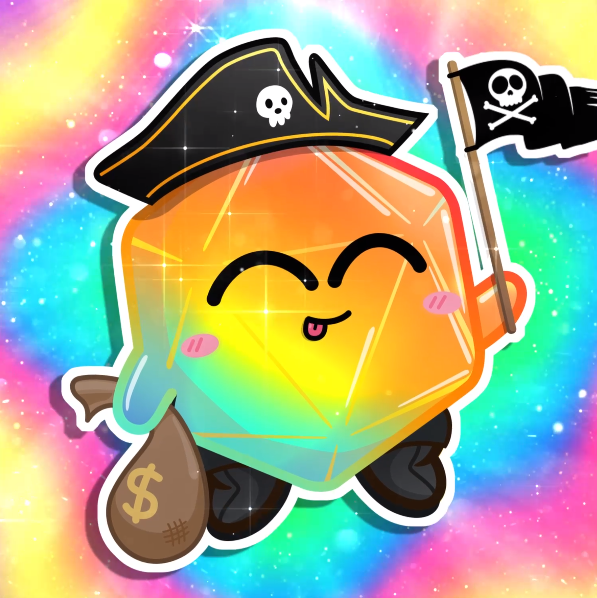 __ZENYATTA's tweet photo. As part of the #GMEDividend day, I'm going to be giving away a @dTweenies Pirate Sticker to one lucky winner!!

Like, RT, and comment with your #L2 wallet address

**Winner will be picked at 4pm PST**

LFG!! 🚀🚀🚀🚀🚀🚀

#GameStop #GameStopNFT https://t.co/KuAKvCKYjM