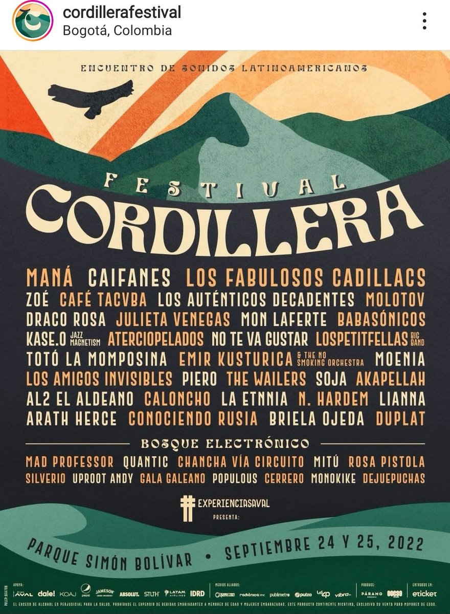 Castellanooos02's tweet photo. Estoy vendiendo una boleta para el Festival Cordillera/ combo de dos días 🔥. Si están interesados, me pueden escribir.

Twitter, haz tu magia.🤞. https://t.co/eH1gefSTGd