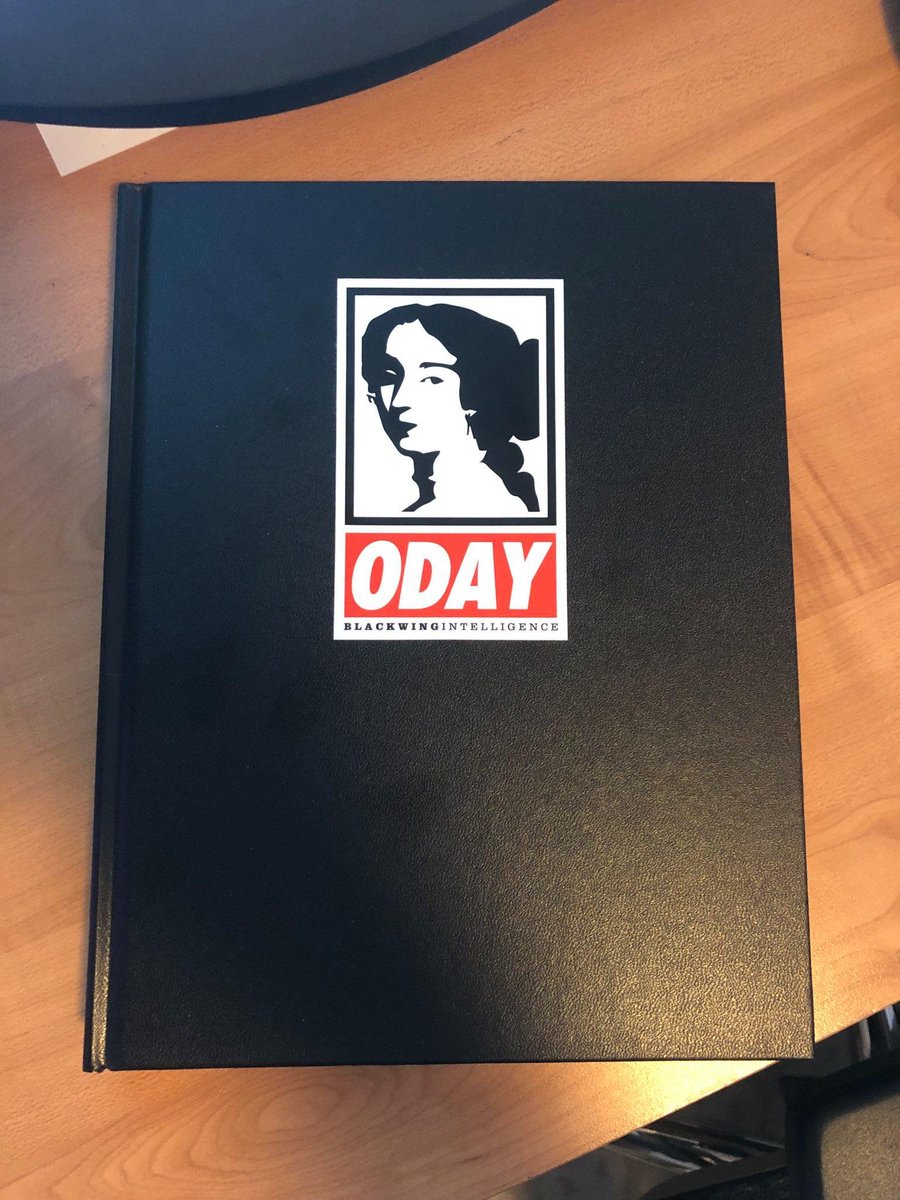 I use stickers to distinguish my endless stack of research notebooks. Just found this gem of a sticker buried somewhere <a href="/HexRaysSA/">Hex-Rays SA</a>. Don't know about the company Blackwing but your marketing game is on point <a href="/blackwinghq/">Blackwing Intelligence</a>